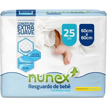Fraldas descartáveis para bebés, 60x60 cm, conjunto de 2 pacotes de 50 unidades