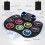 Anpro Electric Drum Set, 9 Pads Roll-up with Headphone Jack & Speaker 3