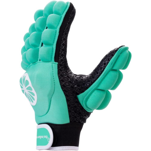 Indian Maharadja Luva de Hóquei Completa Glory 4.4 Shell/Foam, Mão Esquerda, Verde Menta e Branco 1