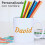 Onlineprint caneca personalizada, cerâmica, branco, 325 ml, para café e chá 5