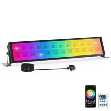 72W Led Light Bar, RGB Disco Lights Wall Washer Light, Remote/APP Control
