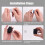 Disco Lights for Parties,Sound Activated Rechargeable Mini Disco Ball Light 6