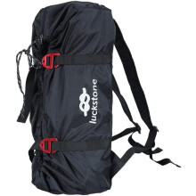 Bolsa de corda para escalada dobrável, tecido Oxford impermeável, vermelho, preto, laranja, azul céu