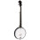 Mulucky 5 String Banjo, Full Size with 24 Brackets, Open Back, Geared 5th Tuner, Beginner Kit Included, MB1107 3