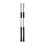 Vic FIrth - Rute 606-19 Dowels - Black Rubber Handle 1