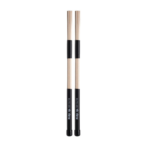 Vic FIrth - Rute 606-19 Dowels - Black Rubber Handle