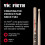 Vic FIrth - Rute 606-19 Dowels - Black Rubber Handle 5