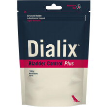 Vetnova DIALIX Bladder Control Plus, Suplemento para Cães, Rico em Fitoestrógenos e Vitaminas B