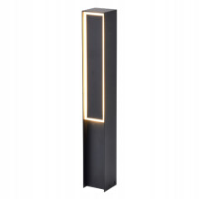 EstiloHome LED Wegeleuchte SENTINEL 50 cm 8 W 4000 K IP44 Schwarz – Pollerleuchte für Garten, Einfahrt und Weg