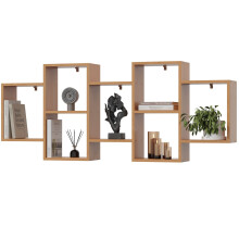 EstiloHome Wandregal ZENDA 160 x 65 cm Erle – Hängeregal für Bücher und Deko, 18 mm Platten, bis 20 kg