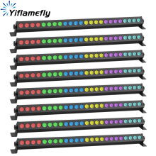 Yiflamefly LED Wall Washer, set van 8, 60W RGB podiumlicht, voor buitenverlichting en decoratie