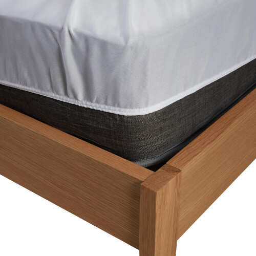 Panda Panda Bamboo Mattress Protector White UK Double Waterproof UltraThin 1