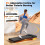 Superun Raceable 6% Incline Walking Pad, 6/12km/h Foldable Treadmill 2