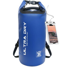 Premium Waterproof Bag, Sack with Phone Dry Bag and Long Adjustable Shoulder Strap Included, Perfect for Kayaking/Boating/Canoeing/Fishing/Rafting/Swi