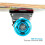 Xootz Xootz Complete Skateboard, 31" x 8", Chompers Double Kick Skateboard 6