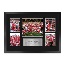 HWC Trading Premier League Champions 25/26 Winners 2026 Gifts Printed Signed Autograph Picture for Football Fans and Supporters - A3 Framed (ID-006162