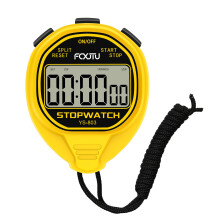 FCXJTU Digital Waterproof Stopwatch, No Bells, No Clock, No Date, Simple Basic Operation, ON/Off, Large Display Pure Stopwatch for Swimming Running Tr