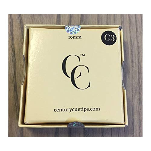 Century Pro 10mm CUE TIPS AVAILABLE IN VARIOUS DENSITIES** (MEDIUM/HARD= G3)