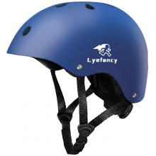 Lyefancy Kids Bike Helmet, Toddler Helmet for 2-13 Years Old Boys Girls, Children Helmet Kids Helmet for Cycling, Biking, Scooter, Skating (Navy Blue,