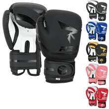 Kids Boxing Gloves for Children Boys Girls Junior Youth Toddler Training Boxing Gloves for Punching Bag Kickboxing Muay Thai (Black, 6oz)