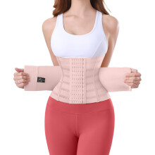 PQWEUU Waist Trainer Belt Adjustable Back Support Workout Belly Band for Women Men, Body Shaper Sports Girdles, Postpartum Belly Band Wrap, Waist Trim