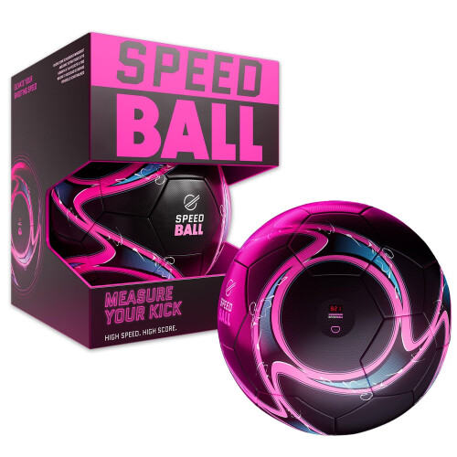 strikesphere Speed Ball – Digital Display; Measures Kick Speed 0-999