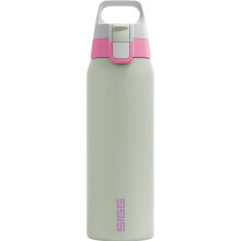 Sigg - Stainless Steel Water Bottle - Shield ONE Multicolour Lily - Suitable for Carbonated Drinks - Leak-Proof - Feather-Light - BPA-Free - Outdoor &