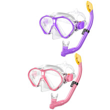 Gintenco Snorkeling Gear for Kids, Snorkel Mask Set for Boys Girls Youth