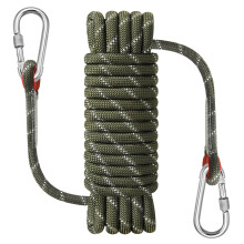 NorthPada Practice Rope with Hook 10mm x 10m Reflective Arm Green