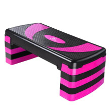 MAX STRENGTH Exercise Stepper for Home Fitness Workout 5 Height Level Adjustable 10cm 15cm 20cm 25cm 30cm Non-Slip Aerobic Step Platform Stepper Yoga