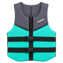 Gogokids Junior Swim Vest 30-50kg, Adjustable Flotation Jacket for Teens & Youths, Neoprene Buoyancy Swim Aid Lightweight Water Safety Vest for Kayaki