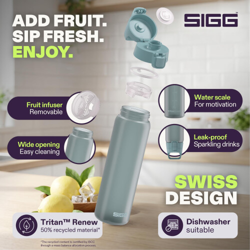 Sigg Sigg - Drinking Bottle 0.75 L - Total Colour One Glacier Frost 2