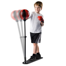Toyrific Kids Punch Ball with Gloves, Adjustable Boxing Set, Ages 3+