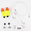 Alwonder PIKE FLOAT Complete Accessory Kit Set for Pike Fishing 20g 6