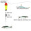 Alwonder PIKE FLOAT Complete Accessory Kit Set for Pike Fishing 20g 3