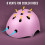 Skateboard Helmet (Pink, S) 4