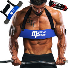 MuscleForge Arm Blaster, Biceps Trainer, Biceps Isolator for optimal isolation of the biceps and arm muscles, Biceps Blaster for Bodybuilding & Weight