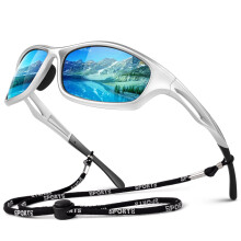 LINVO Polarised Sports Sunglasses Mens Womens Wraparound Shades UV400
