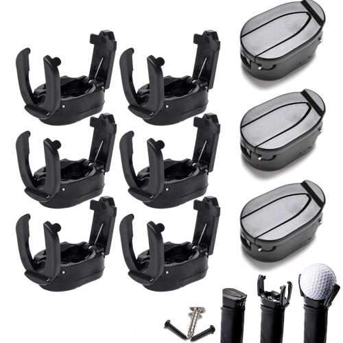 Golf Ball Retriever Pick Up Grabber Picker Upper for Putter (9 Pack)