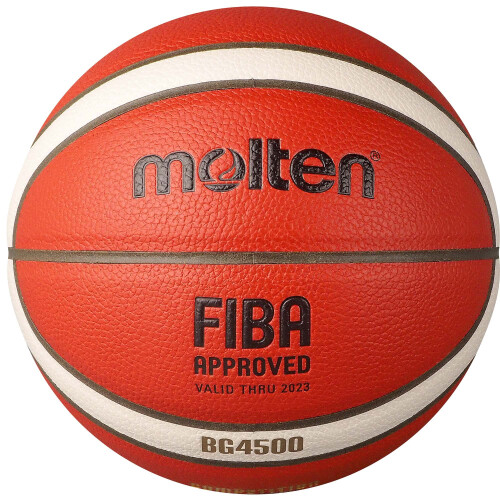 Molten Molten 4500 Premium Leather Basketball (6) (Tan/White)