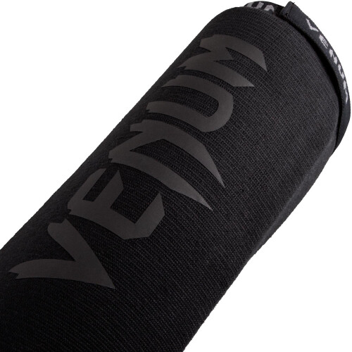 Venum, Kontact Shin Guards, Men's, XL, Black/Black 2