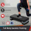 Ultrasport Aerobic Exercise Step Board I Non-Slip,2-Level Height Adjustable 4