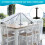 ZBKJYILF Boat Cover Support Pole, Water Shedding Pole 6