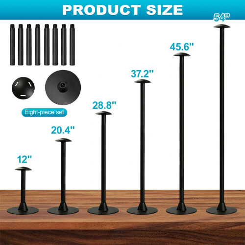 ZBKJYILF Boat Cover Support Pole, Water Shedding Pole 1