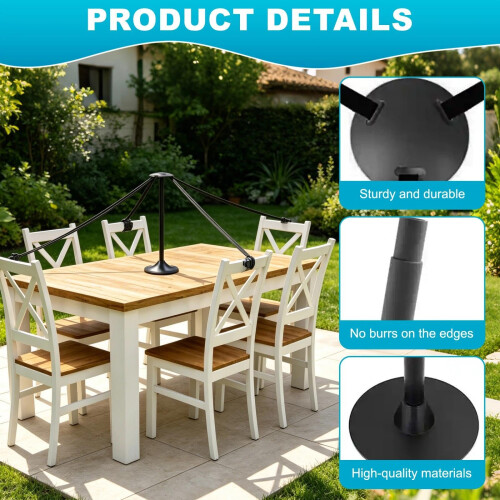 ZBKJYILF Boat Cover Support Pole, Water Shedding Pole 2