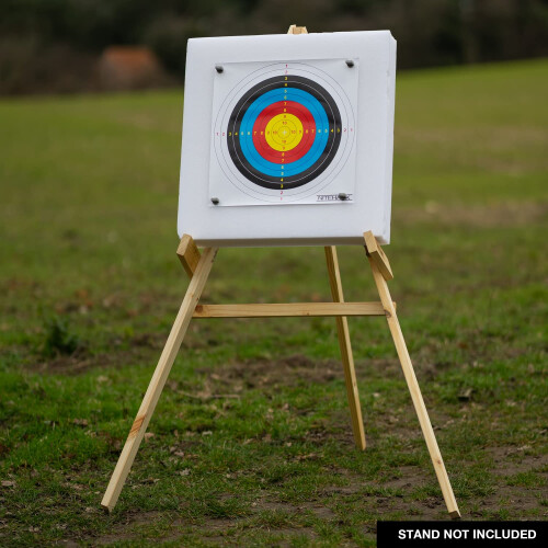 Nitehawk 60x60cm Archery Self Healing Foam Target Board + 20 Paper Faces 2