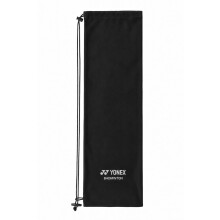 YONEX Badminton Racquet Cover, Black, Adjustable Shoulder Strap, Lightweight Protection Bag (Soft case)
