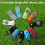 FINGER TEN Golf Divot Repair Tool 1/2 Pack (Grey+Black+Blue-3 Pack) 6