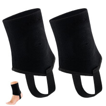 Northdeer Ankle Guards Football Black Mid Size 1 pair Ankle Protector Guard For Soccer and Football