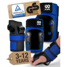 99FLIPS Knee Pads for Kids - Kids Elbow and Knee Skating Pads - Skateboard